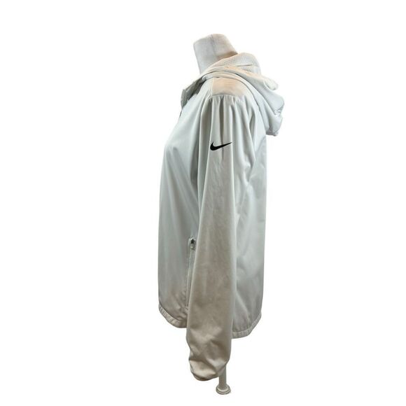Ladies Nike Golf White Full Zip Hooded Jacket Size Medium - Picture 7 of 16